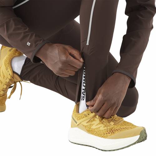 HLAČE SALOMON SENSE STOW TIGHTS M COFFEE BEAN, L Cijena