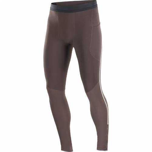 HLAČE SALOMON SENSE STOW TIGHTS M COFFEE BEAN, M Cijena