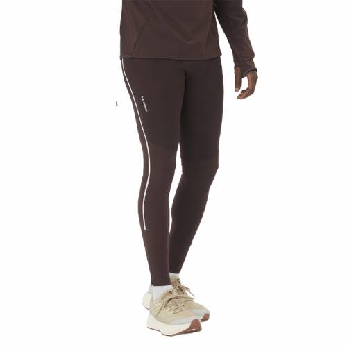 HLAČE SALOMON SENSE STOW TIGHTS M COFFEE BEAN, M Cijena