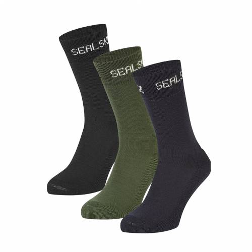 ČARAPE SEALSKINZ  SUFFIELD-3PACK ASSORTED, M Cijena