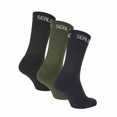 ČARAPE SEALSKINZ  SUFFIELD-3PACK ASSORTED, M Cijena