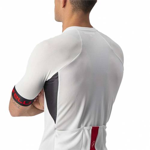 MAJICA CASTELLI ENTRATA K/R VI IVORY/LT BLK-RED, XXXL Cijena