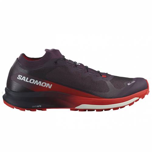 TENISICE SALOMON S/LAB ULTRA 3 V2 PLUM PERFECT/FIERY RED/WHITE, 46