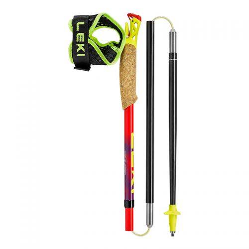 ŠTAPOVI LEKI ULTRATRAIL FX.ONE BRIGHT RED/VIOLET/NEONYELLOW, 130 cm Cijena