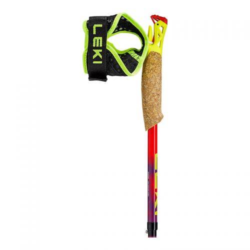 ŠTAPOVI LEKI ULTRATRAIL FX.ONE BRIGHT RED/VIOLET/NEONYELLOW, 130 cm Cijena