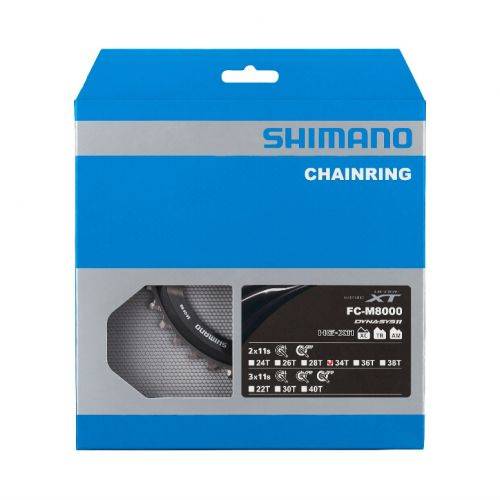 LANČANIK SHIMANO XT FC-M8000 2X11 BRZINA 34T CRNA/SREBRNA Cijena