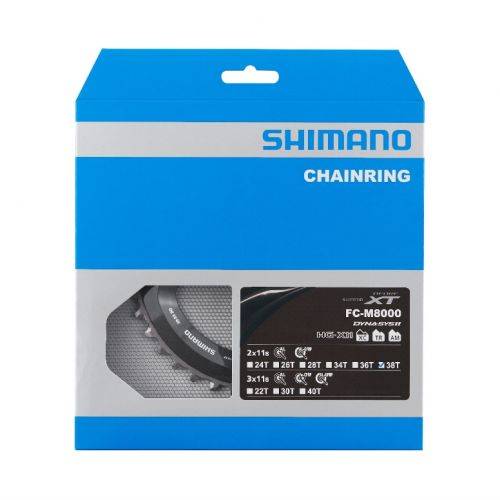 LANČANIK SHIMANO XT FC-M8000 2X11 BRZINA 38T CRNA Cijena