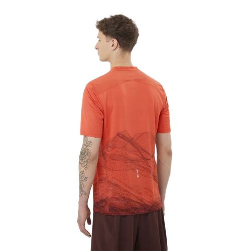 MAJICA SALOMON S/LAB ULTRA TEE AOP M BURNTSIENNA, L Cijena