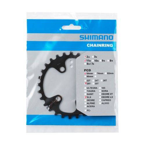 LANČANIK SHIMANO SLX FC-M7000 2X11 BRZINA 28T CRNA Cijena
