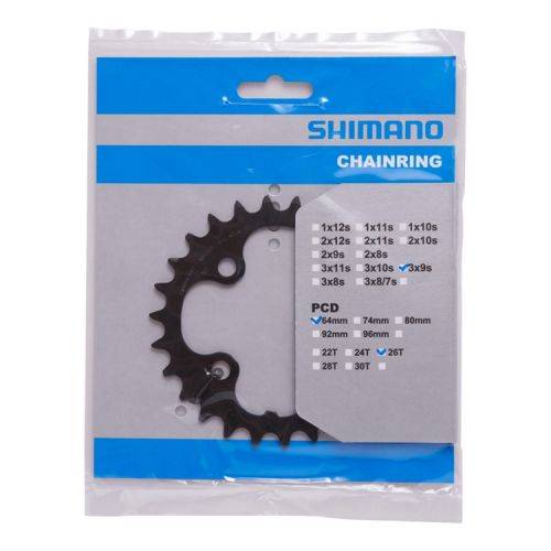 LANČANIK SHIMANO DEORE FC-M590 3X9 BRZINA 26T CRNA Cijena