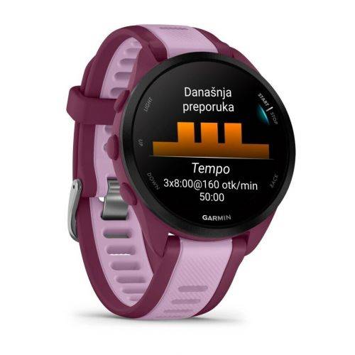 GARMIN FORERUNNER 165 MUSIC BERY LILAC Cijena