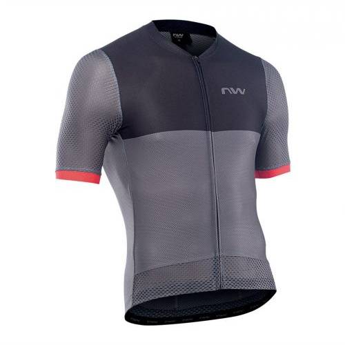MAJICA NORTHWAVE STORM AIR S/S DARK GREY/RED, L Cijena