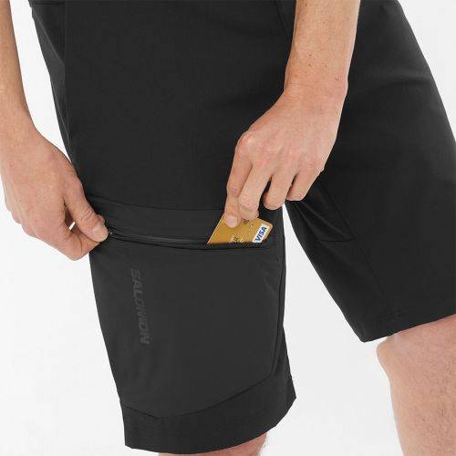 HLAČICE SALOMON OUTERPATH UTILITY SHORT M DEEP BLACK, L Cijena
