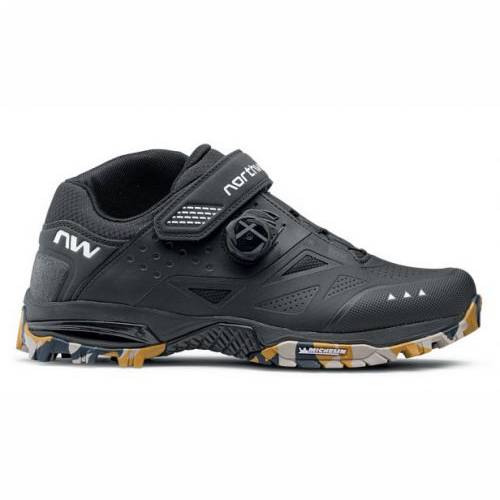 CIPELE NORTHWAVE ENDURO MID 2 BLACK/CAMO SOLE, 42