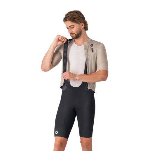 HLAČICE S TREGERIMA CASTELLI ENDURANCE 4 BLACK, M Cijena
