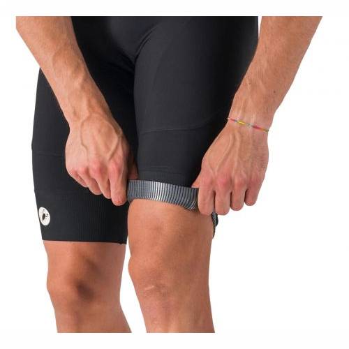 HLAČICE S TREGERIMA CASTELLI ENDURANCE 4 BLACK, M Cijena