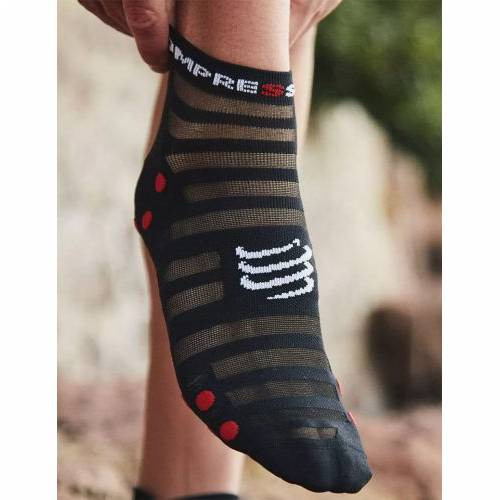 ČARAPE COMPRESSPORT PRS V4.0 UL RUN LOW BLACK/RED Cijena