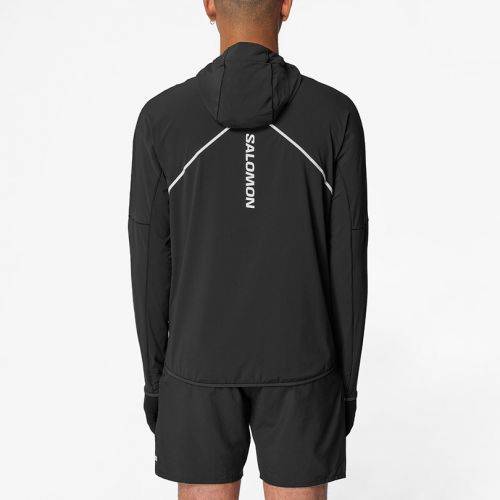 JAKNA SALOMON SENSE AERO HYBD HZ HD M DEEP BLACK, M Cijena