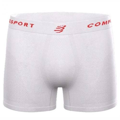 GAĆE COMPRESSPORT FEELFREE SEAMLESS BOXER M WHITE/RED, L Cijena