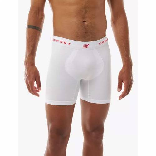 GAĆE COMPRESSPORT FEELFREE SEAMLESS BOXER M WHITE/RED, L Cijena