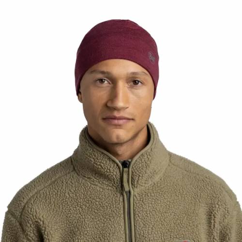 KAPA BUFF MERINO MIDWEIGHT BEANIE MELANGE TIBETAN RED Cijena
