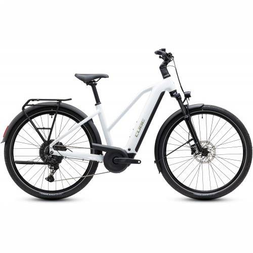 CUBE TOURING HYBRID ONE 600 METALLICWHITE´N´CHROME 2027 TRAPEZE, 46 cm Cijena