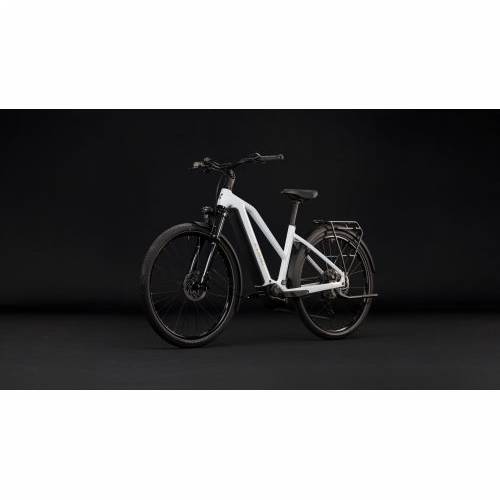 CUBE TOURING HYBRID ONE 600 METALLICWHITE´N´CHROME 2027 TRAPEZE, 46 cm Cijena