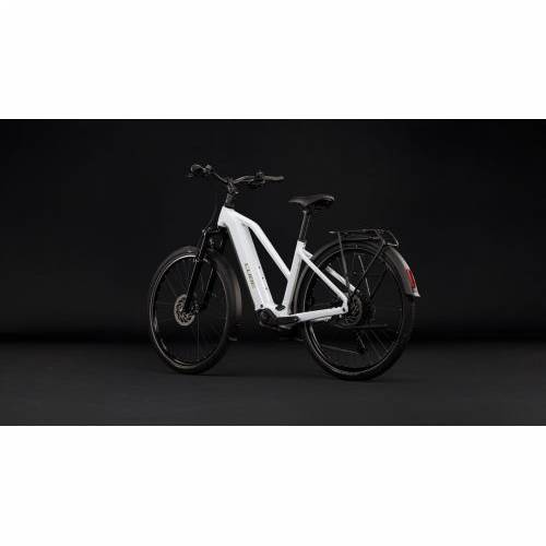 CUBE TOURING HYBRID ONE 600 METALLICWHITE´N´CHROME 2027 TRAPEZE, 46 cm Cijena
