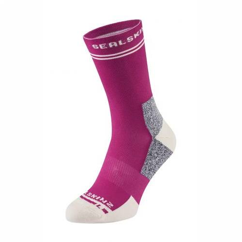 ČARAPE SEALSKINZ BLOFIELD ANTI-BLISTER MID RUNNING SOCK PINK, M Cijena