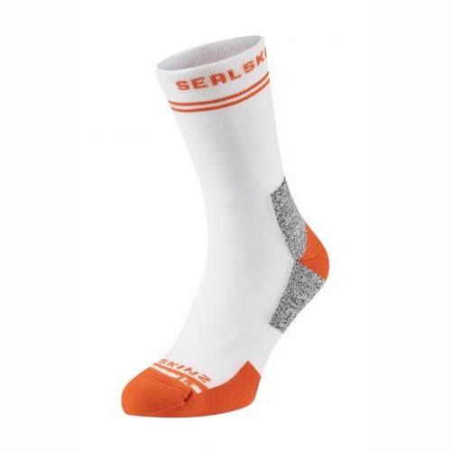ČARAPE SEALSKINZ BLOFIELD ANTI-BLISTER MID RUNNING SOCK WHITE, L Cijena
