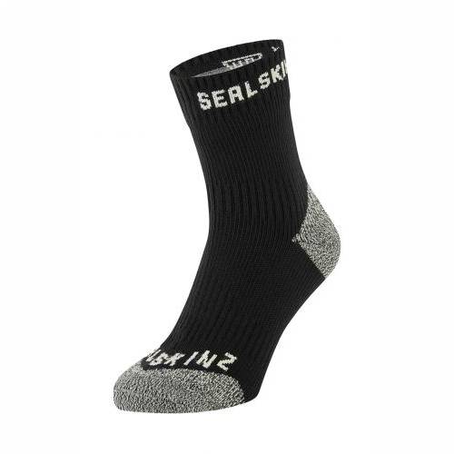 ČARAPE SEALSKINZ DUNTON WP ALL WEATHER ANKLE  SOCK WITH HYDROSTOP BLACK, L Cijena