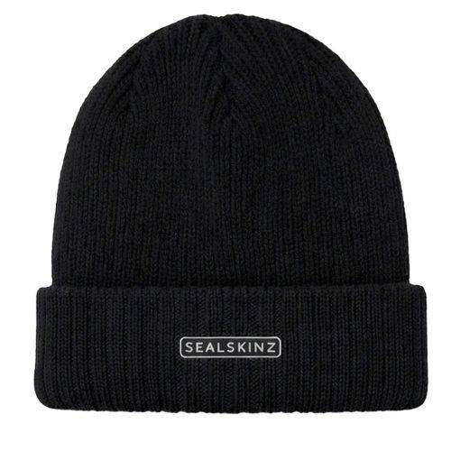 KAPA SEALSKINZ BACTON WP COLD WEATHER ROLL CUFF BEANIE BLACK, S/M Cijena