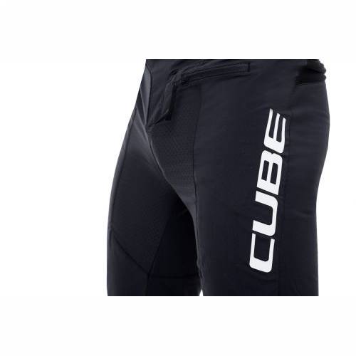 HLAČE CUBE MTB DH BLACK, XL Cijena
