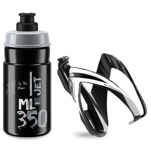 NOSAČ BIDONA ELITE KIT CEO + BIDON JET 350ML BLACK WHITE/BLACK Cijena