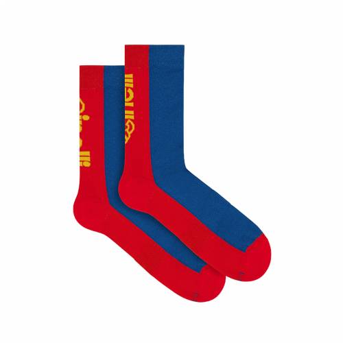 ČARAPE CINELLI LOGOTYPE RED & BLUE, 39-42 Cijena