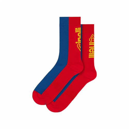 ČARAPE CINELLI LOGOTYPE RED & BLUE, 39-42 Cijena