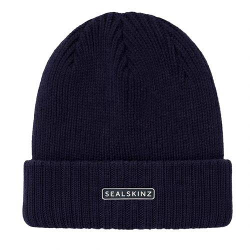 KAPA SEALSKINZ BACTON WP COLD WEATHER ROLL CUFF BEANIE NAVY BLUE, XXL Cijena