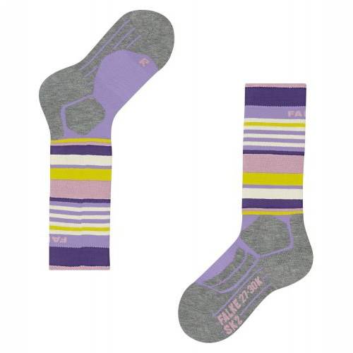 SKI ČARAPE FALKE SK2 INTERMEDIATE KID LIGHT LILAC, 35-38 Cijena