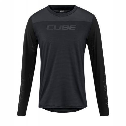 MAJICA CUBE ROUND NECK PRO L/S BLACK, XL Cijena