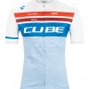 MAJICA CUBE TEAMLINE COMPETITION S/S WHITE’N’BLUE’N’RED 11156, S