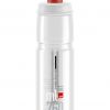 BIDON ELITE JET CLEAR 750ML RED LOGO