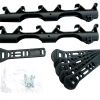 SET 2 NOSAČA PERUZZO PROMJER 30MM +6 GUMENIH REMENA