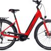 CUBE SUPREME SPORT HYBRID PRO 500 RED´N´BLACK 2023 EASY ENTRY, 58 cm