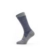 ČARAPE SEALSKINZ RAYNHAM WP ALL WEATHER MID SOCK NAVY BLUE/GREY MARL, M