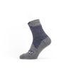 ČARAPE SEALSKINZ BIRCHAM WP ALL WEATHER ANKLE SOCK NAVY BLUE/GREY MARL, L