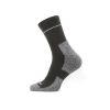 ČARAPE SEALSKINZ MORSTON SOLO QUICKDRY ANKLE SOCK BLACK/GREY, L