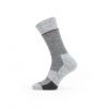 ČARAPE SEALSKINZ THURTON SOLO QUICKDRY MID SOCK NAVY/GREY MARL/CREAM, M