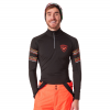 SKI MAJICA ROSSIGNOL CLASSIQUE HERO 1/2 ZIP BLACK, M