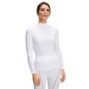 PODMAJICA FALKE LONGSLEEVED SHIRT TURTLENECK W WHITE, XS