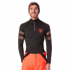 SKI MAJICA ROSSIGNOL CLASSIQUE HERO 1/2 ZIP BLACK, S